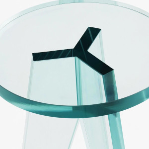 2 Crystal Stool von Glas Italia
